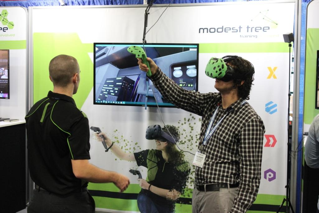 Modest Tree Showcasing its 3D Virtual Training Software